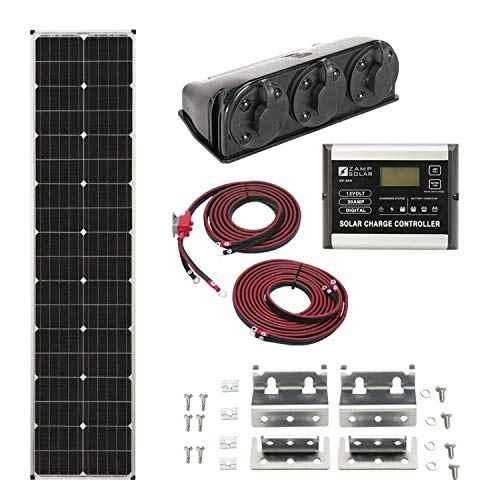 Buy Zamp Solar KIT1007 90 WATT DELUXE SOLAR KIT - Solar Online|RV Part Shop