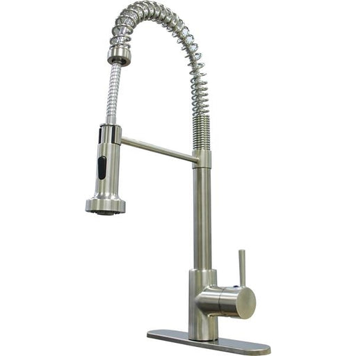 Buy American Brass SP5000NA COILED SPR FAUCET SGLE BRSH NCKEL - Faucets
