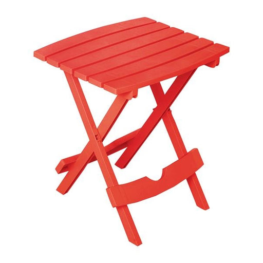Buy Adams Mfg 8510023734 Quik-Fold Side Table - Cherry Red - Camping and