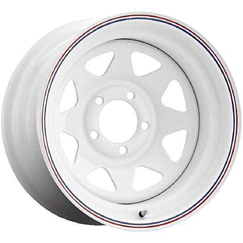 Buy Carlisle 1321136564 310W Spoke Trailer 13x4.5 5x4.5" -3mm White Wheel