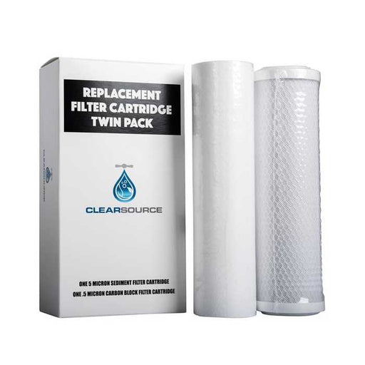 Buy Clearsource FLTR2PCK Replacement Water Filter Cartridge Twin Pack with