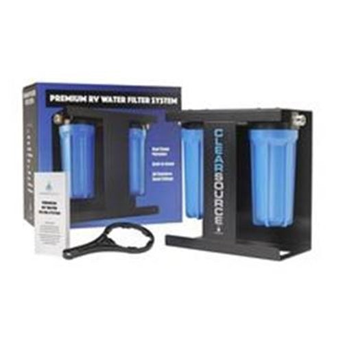 Buy Clearsource SYSTM0002 Premium RV Water Filter System Built-in Stand. -