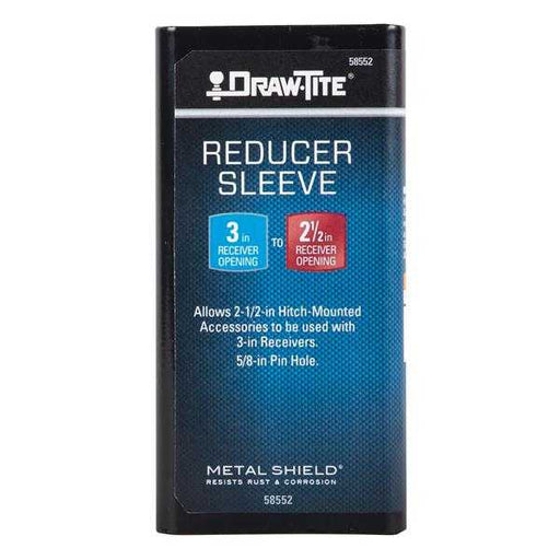 Buy DrawTite 58552 Receiver Reducer Sleeve-3" to 2-1/2" - Receiver Hitches