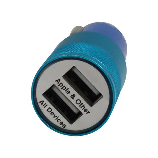 Buy ESI Cases DURALE2168 Dual Usb Car Charger Blu - Cellular and Wireless