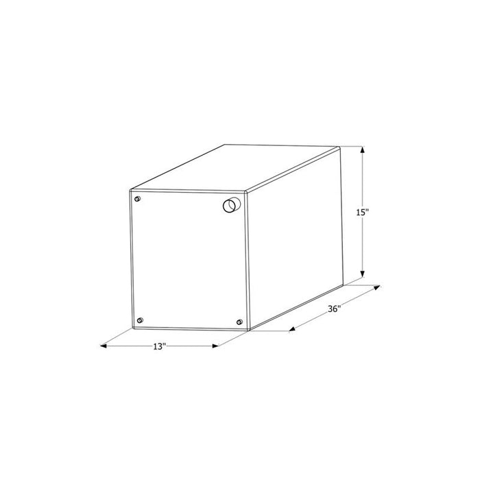 Buy Icon 12497 Fresh Water Tank Wt2463 36X15X13 - Freshwater Online|RV