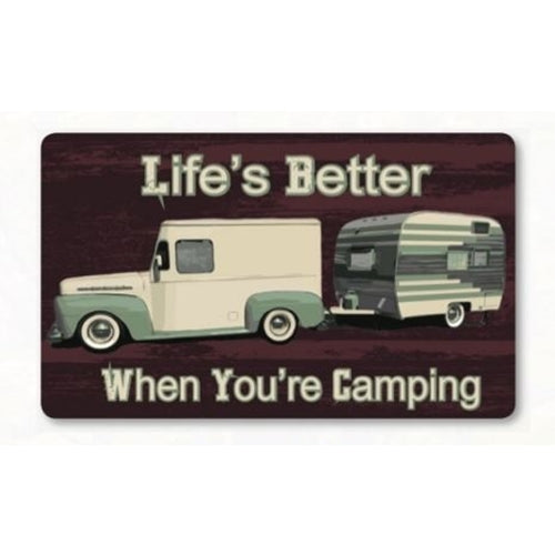 Buy Kittrich CAMP-15340-20 Anti-Fatigue Kitchen Mat Life is Better Trailer