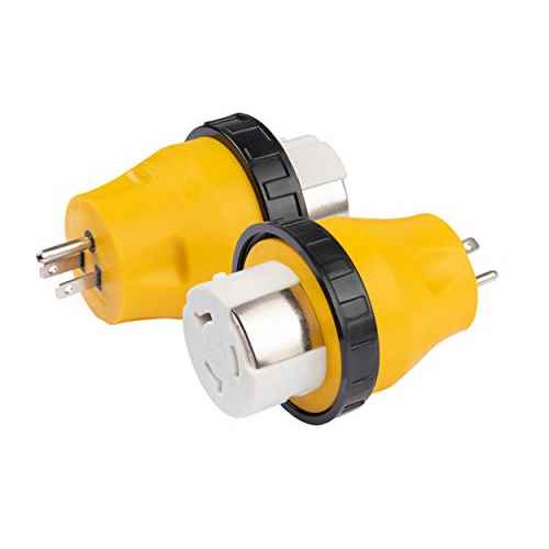 Buy Marinco 1550RVTLA 15A Male-50A Twist Lock Female Adapter - Power Cords