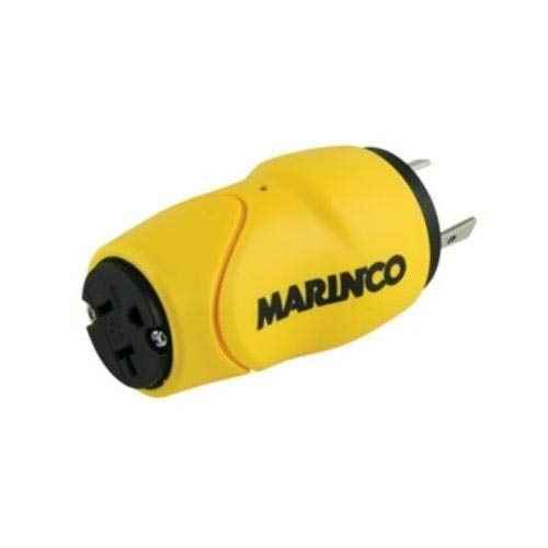Buy Marinco S3015RV Straight Adapter, 30A M to 15A F - Power Cords