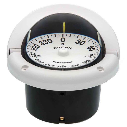 Buy Ritchie HF-742W HF-742W Helmsman Compass - Flush Mount - White -