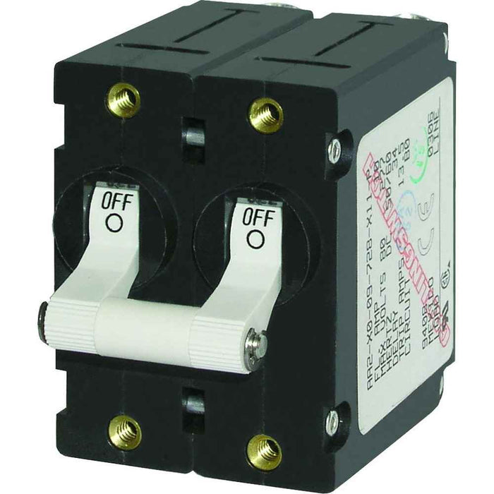 Buy Blue Sea Systems 7260 7260 A-Series Double Pole Toggle - 20AMP - White