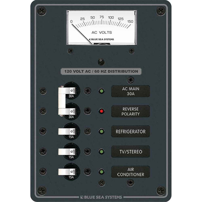 Buy Blue Sea Systems 8043 8043 AC Main +3 Positions Toggle Circuit Breaker