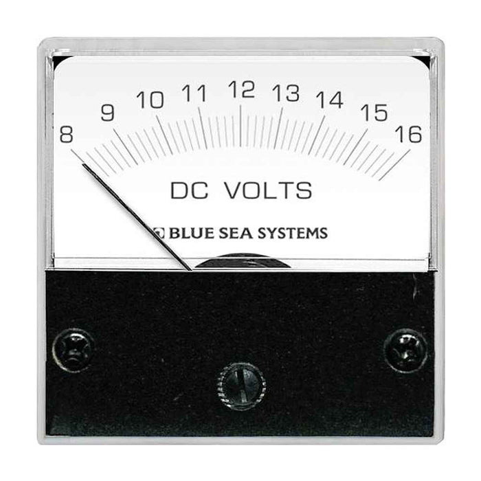 Buy Blue Sea Systems 8028 8028 DC Analog Micro Voltmeter - 2" Face, 8-16