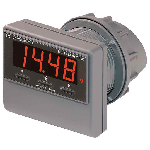 Buy Blue Sea Systems 8251 8251 DC Digital Voltmeter w/Alarm - Marine