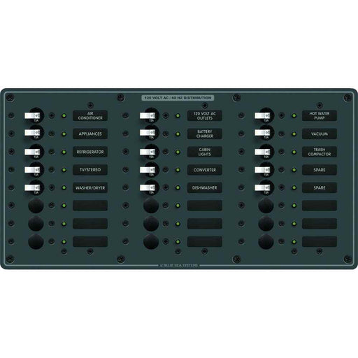 Buy Blue Sea Systems 8265 8265 AC 24 Position - Marine Electrical