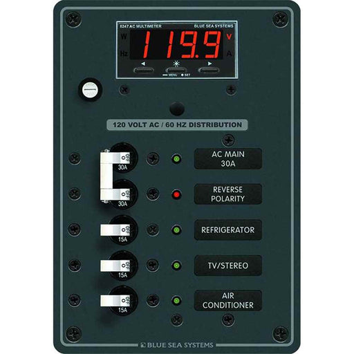 Buy Blue Sea Systems 8405 8405 AC Main + 3 Positions - Marine Electrical