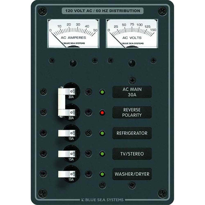 Buy Blue Sea Systems 8409 8409 AC Main + 3 Positions - White - Marine