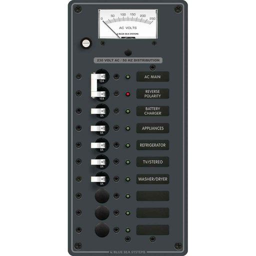 Buy Blue Sea Systems 8588 8588 Breaker Panel - AC Main + 8 Positions