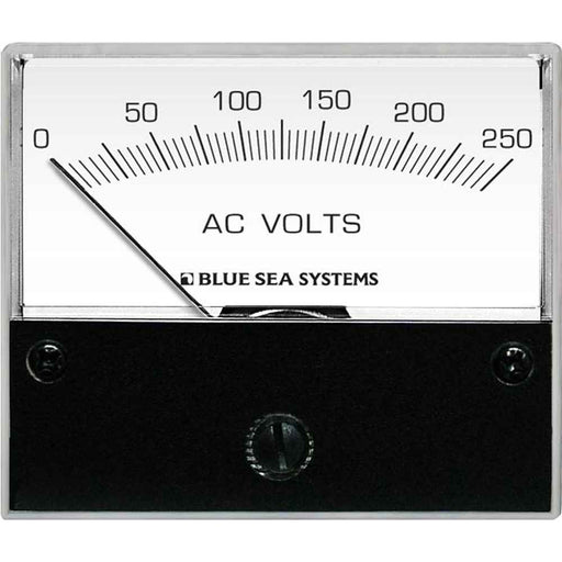 Buy Blue Sea Systems 9354 9354 AC Analog Voltmeter 0-250 Volts AC - Marine