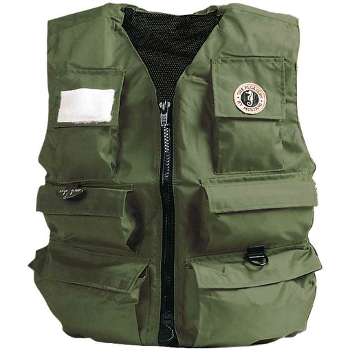 Buy Mustang Survival MIV-10-L-OL Manual Inflatable Fisherman Vest - Marine