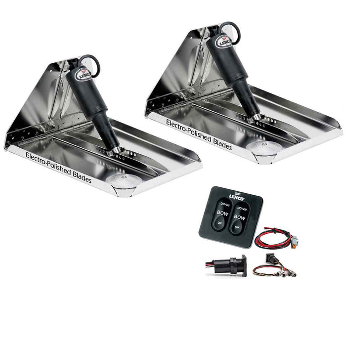 Buy Lenco Marine RT12X12HD 12" x 12" Heavy Duty Performance Trim Tab Kit