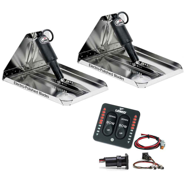 Buy Lenco Marine RT16X12HDI 16" x 12" Heavy Duty Performance Trim Tab Kit