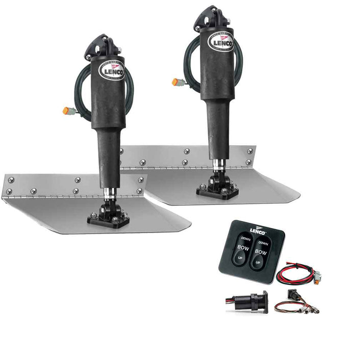 Buy Lenco Marine TT9X24 9" x 24" Standard Trim Tab Kit w/Standard Tactile