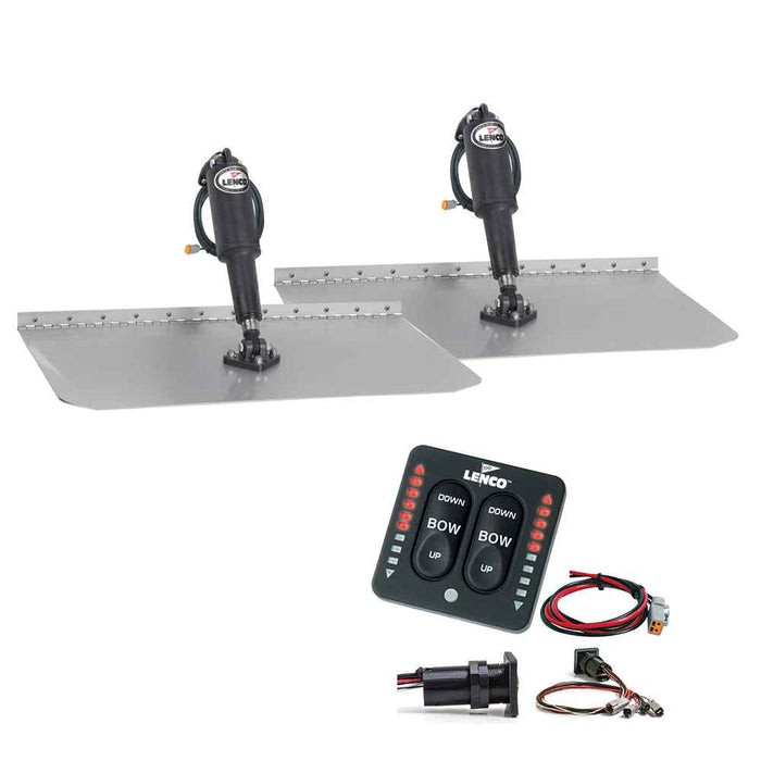 Buy Lenco Marine TT12X18I 12" x 18" Standard Trim Tab Kit w/LED Indicator