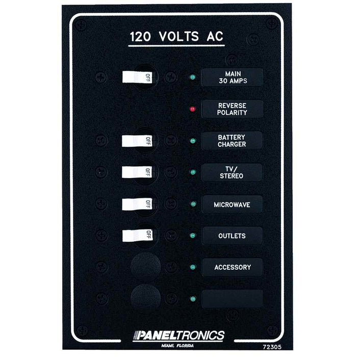 Buy Paneltronics 9972305B Standard AC 6 Position Breaker Panel & Main