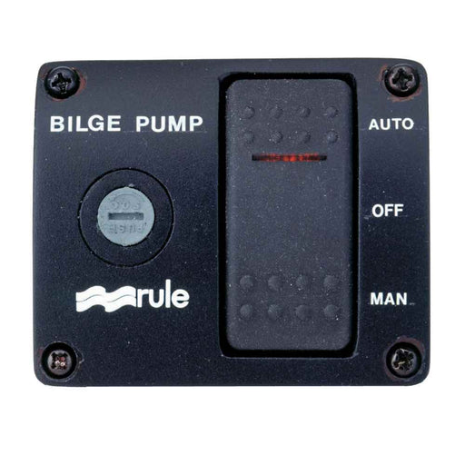 Buy Rule 43 Deluxe 3-Way Lighted Rocker Panel Switch - Marine Plumbing &