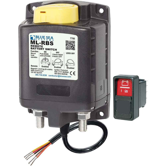 Buy Blue Sea Systems 7700 7700 ML-Series Remote Battery Switch w/Manual