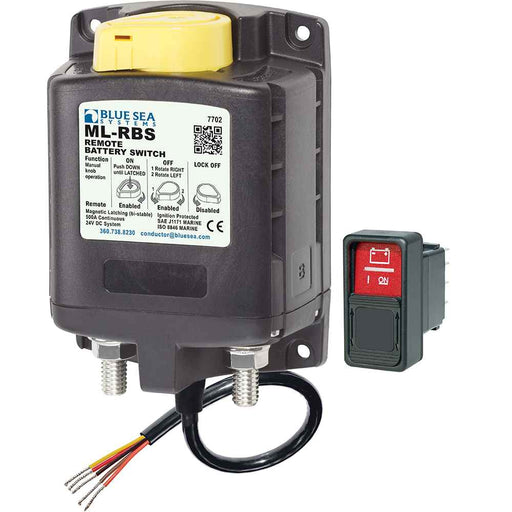 Buy Blue Sea Systems 7702 7702 ML-Series Remote Battery Switch w/Manual