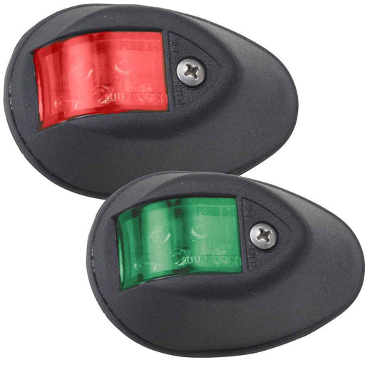 Buy Perko 0602DP1BLK LED Sidelights - Red/Green - 12V - Black Housing -