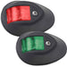 Buy Perko 0602DP2BLK LED Side Lights - Red/Green - 24V - Black Plastic