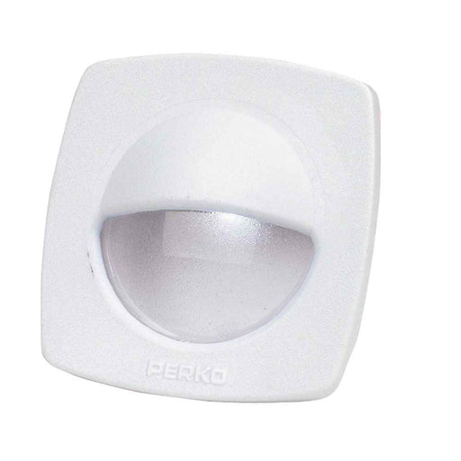 Buy Perko 1074DP2WHT LED Utility Light w/Snap-On Front Cover - White -