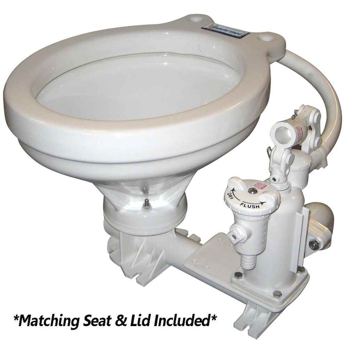 Buy Raritan PHHBII Hi-Boy Manual Toilet - White - Household Style - Marine