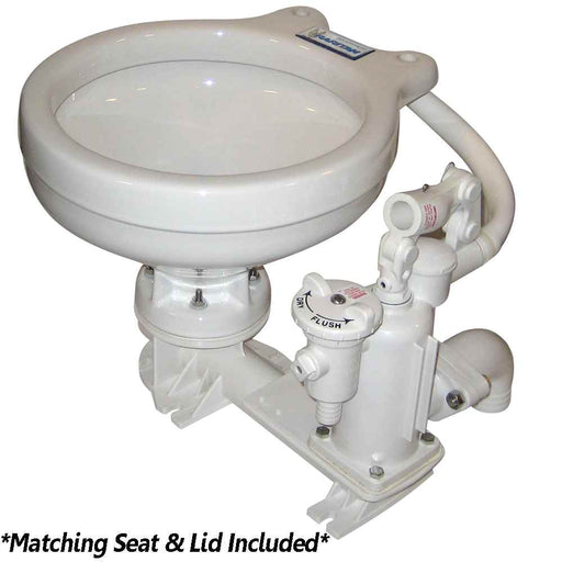 Buy Raritan PHII Standard Manual Toilet - White - Marine Size Bowl -