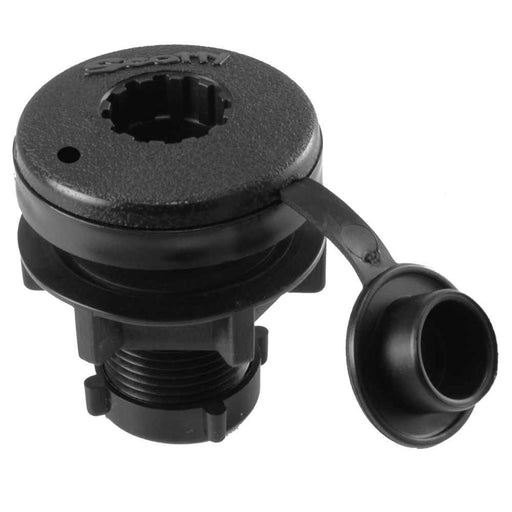 Buy Scotty 444-BK Compact Threaded Round Deck Mount - Paddlesports