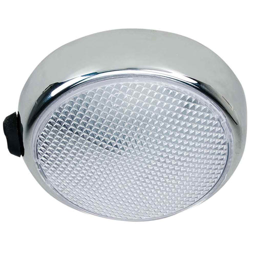 Buy Perko 1356DP0CHR Round Surface Mount LED Dome Light - Chrome Plated -