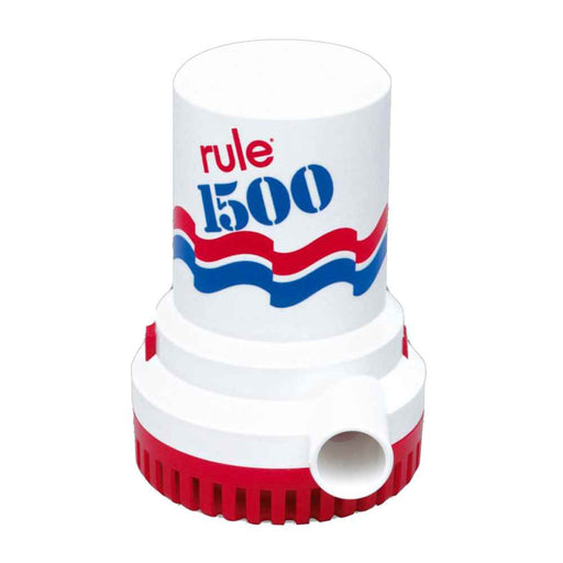 Buy Rule 03 1500 GPH Non-Automatic Bilge Pump - 24v - Marine Plumbing &