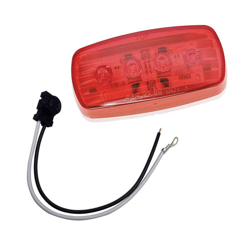 Buy Wesbar 401586KIT LED Clearance/Side Marker Light - Red 58 w/Pigtail -