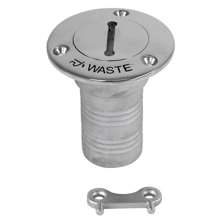 Buy Whitecap 6126C Hose Deck Fill - 1-1/2" Hose Waste - Marine Hardware