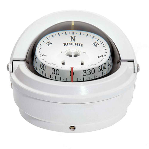 Buy Ritchie S-87W S-87W Voyager Compass - Surface Mount - White - Marine