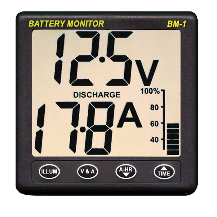 Buy Clipper BM-1 Battery Monitor Instrument - Marine Electrical Online|RV