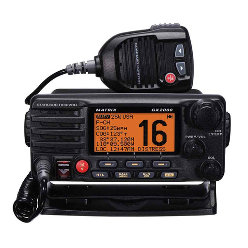 Buy Standard Horizon GX2000B Matrix GX2000 VHF w/Optional AIS Input 25W PA