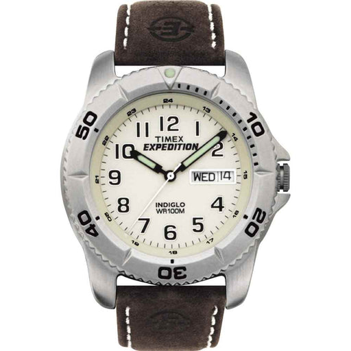 Buy Timex T46681 Expedition Men's Traditional Silver/Brown - Outdoor