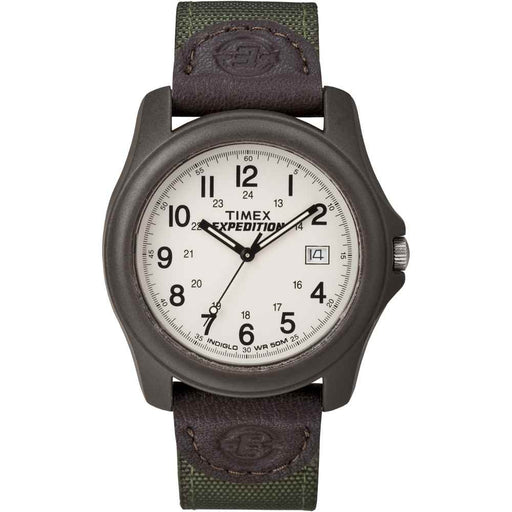 Buy Timex T49101 Expedition Unisex Camper Brown/Olive Green - Outdoor