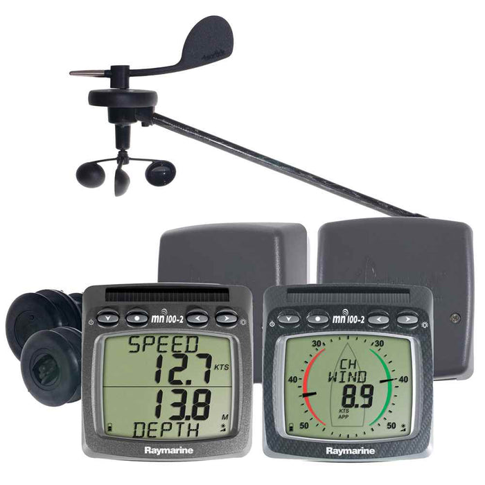 Buy Raymarine T104-916 Wireless Speed Depth Wind NMEA System - Marine