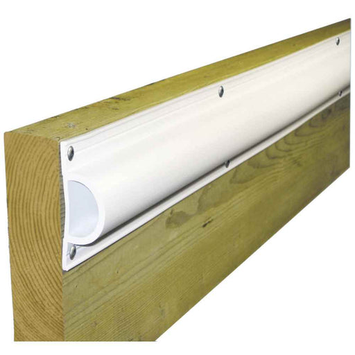 Buy Dock Edge 1190-F Standard "D" PVC Profile 16ft Roll - White -
