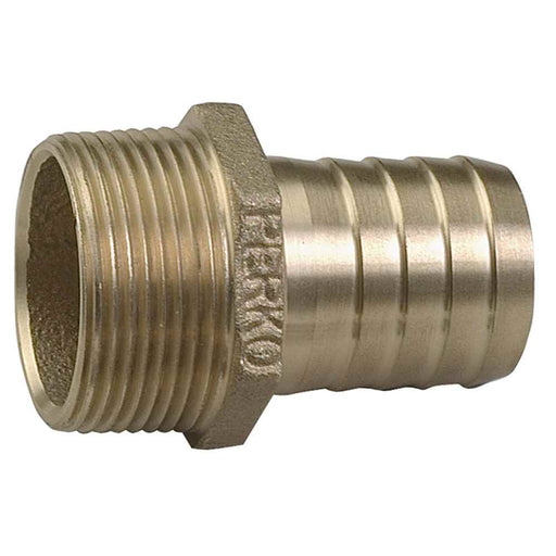 Buy Perko 0076DP5PLB 3/4" Pipe to Hose Adapter Straight Bronze MADE IN THE
