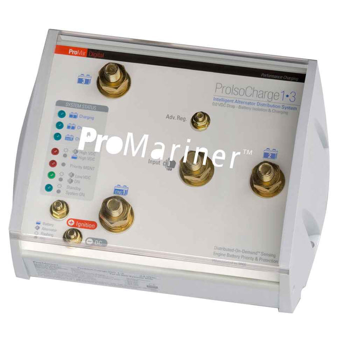 Buy ProMariner 23126 ProIsoCharge Battery Isolator 250Amp 1-Alt 3-Bat -